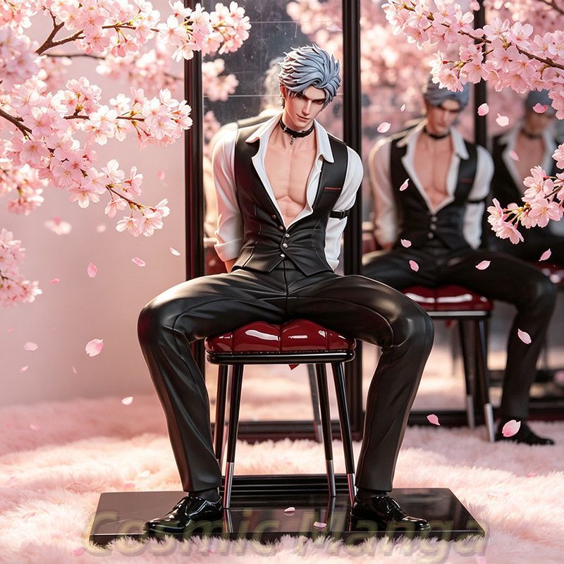 Model Kit Game - Estátua de PVC de Desenho Animado