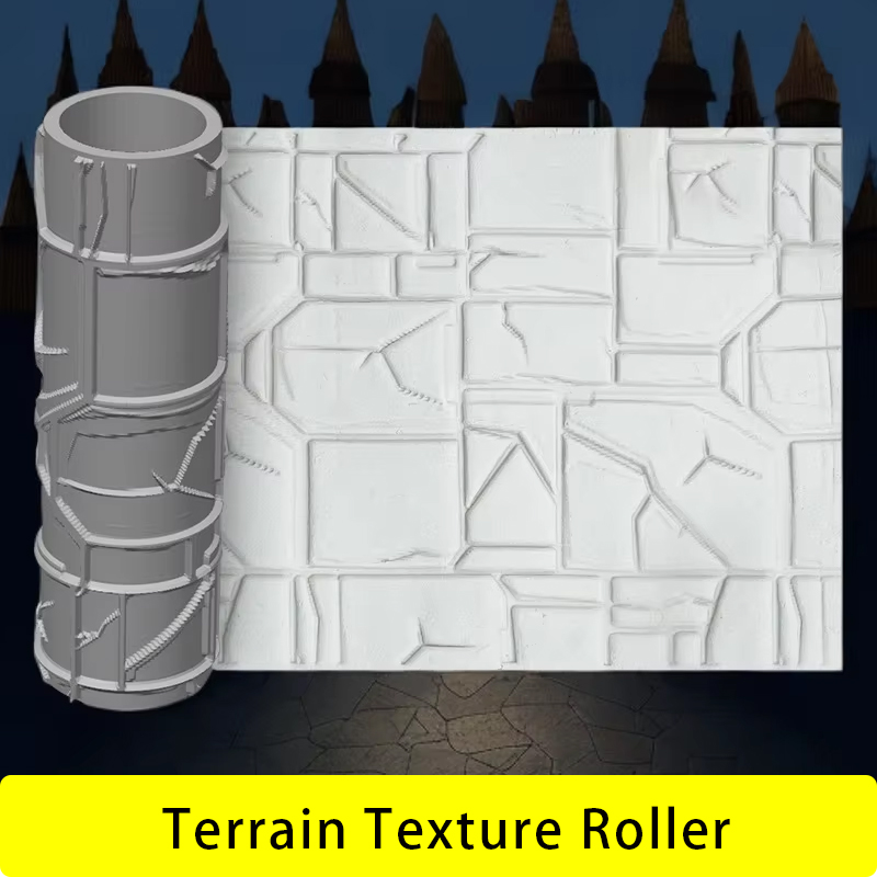 Model Kit Wall E - Diy dnd textura rolo modelo fazendo