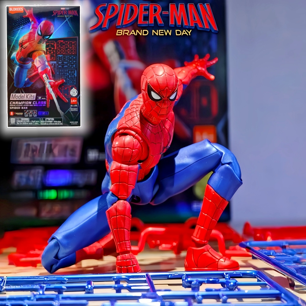 Model Kit Ultron - Em Estoque: Blokees Spiderman - Nova