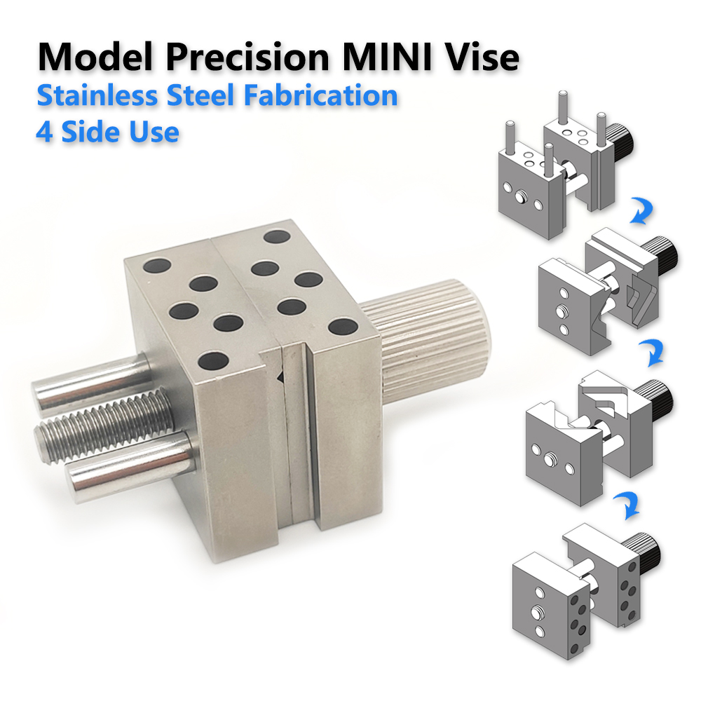 Model Kit Vise - Braçadeira de bancada portátil de precisão