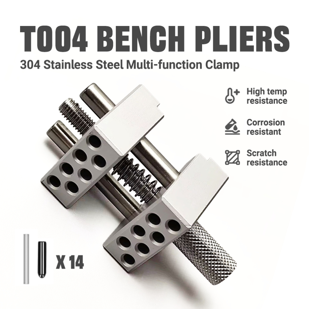 Model Kit Vise - Kit de Morsa de Bancada Portátil