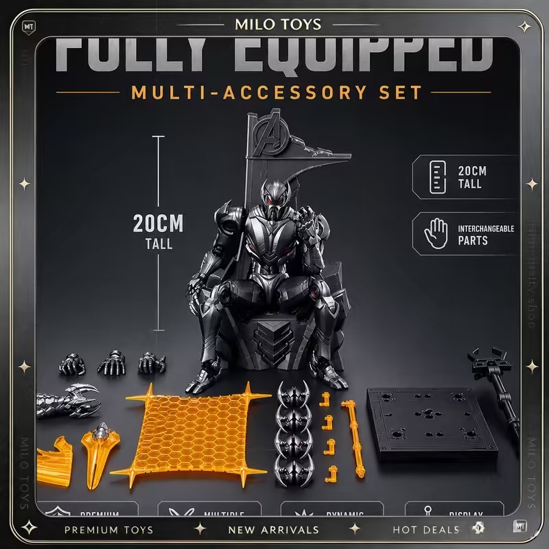 Model Kit Ultron - Blokees Ultron Edição Lendária: Kit de