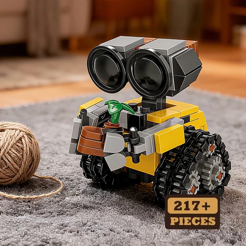 Model Kit Wall E - Blocos de Montar MOC de Robô