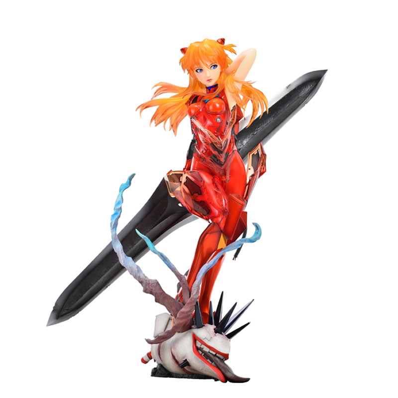 Model Kit Evangelion Bandai - 1/4 Asuka Langley Evangelion Kit de