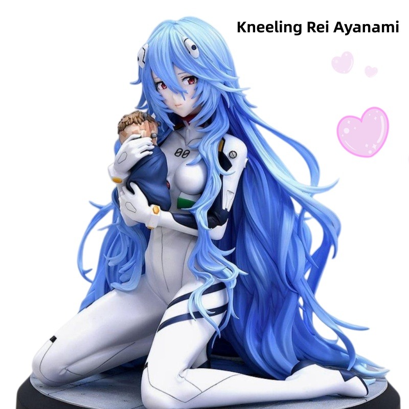 Model Kit Evangelion Bandai - Figura Neon Genesis Evangelion: Rei Ayanami