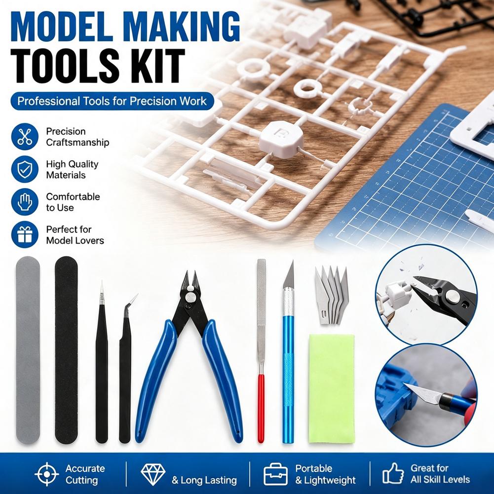 Model Kit Nipper - Kit de Ferramentas para Modelismo de