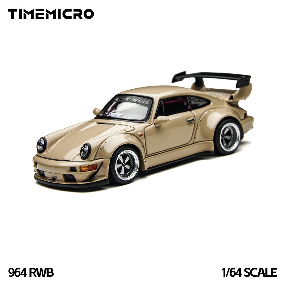 Model Kit Game - TimeMicro1:64 RWB 964 Bege - Conjunto