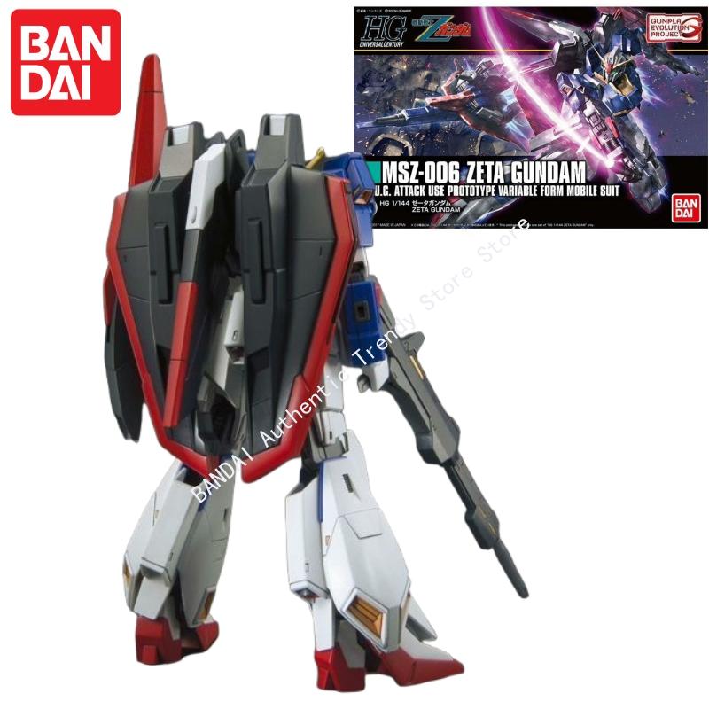 Model Kit Zeta Gundam - Original bandai gundam modelo kit hguc