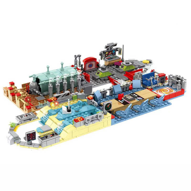 Model Kit Expert - Espaço combate base cápsula alienígena jogo