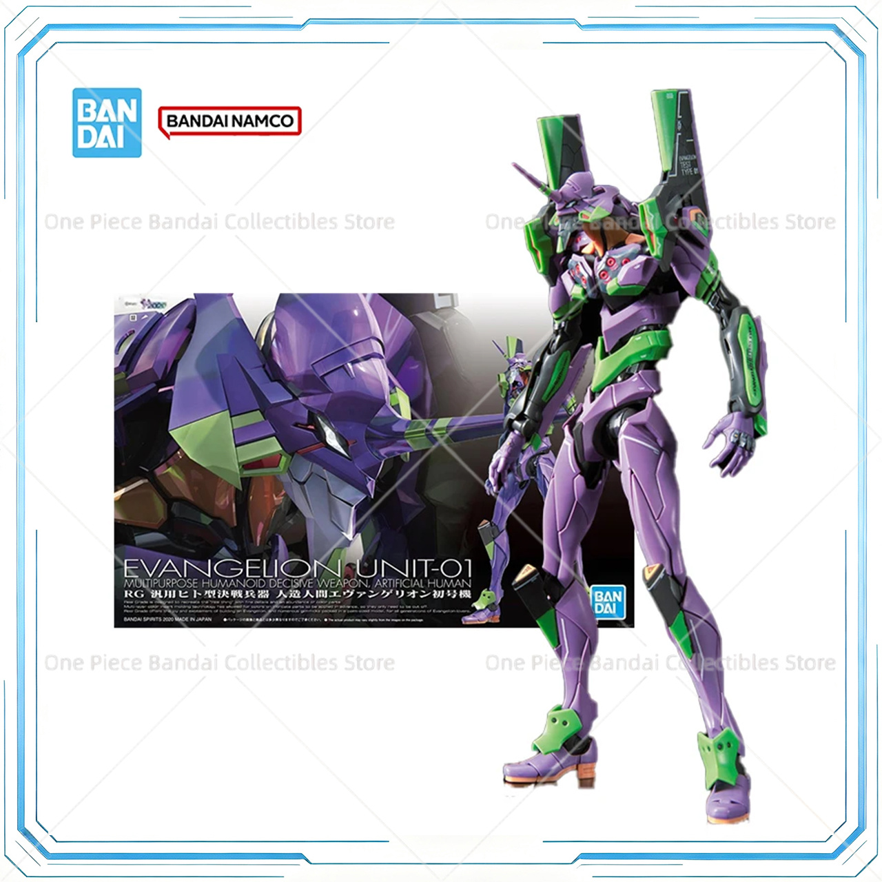 Model Kit Evangelion Bandai - Figura Original Bandai Evangelion Modelo Kit