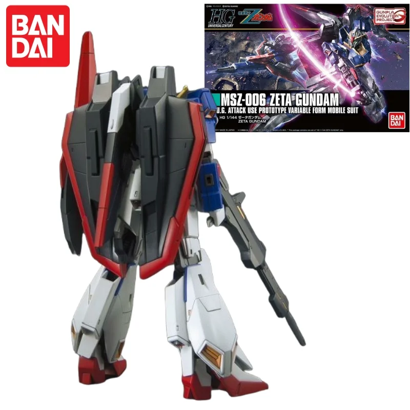 Model Kit Zeta Gundam - Kit de Modelo Gundam Original Bandai