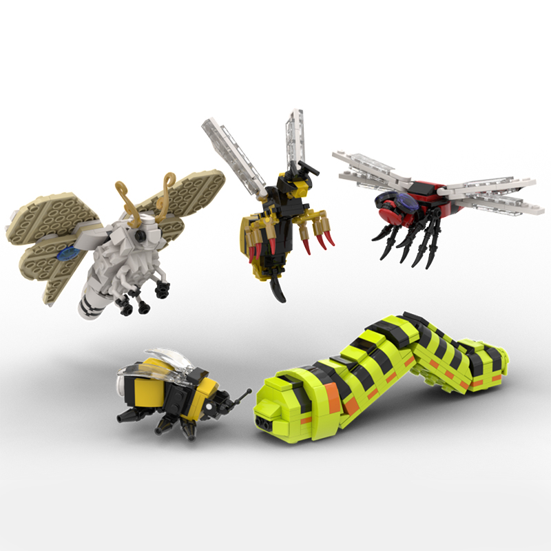 Model Kit Expert - 648 peças MOC Blocos de Montar