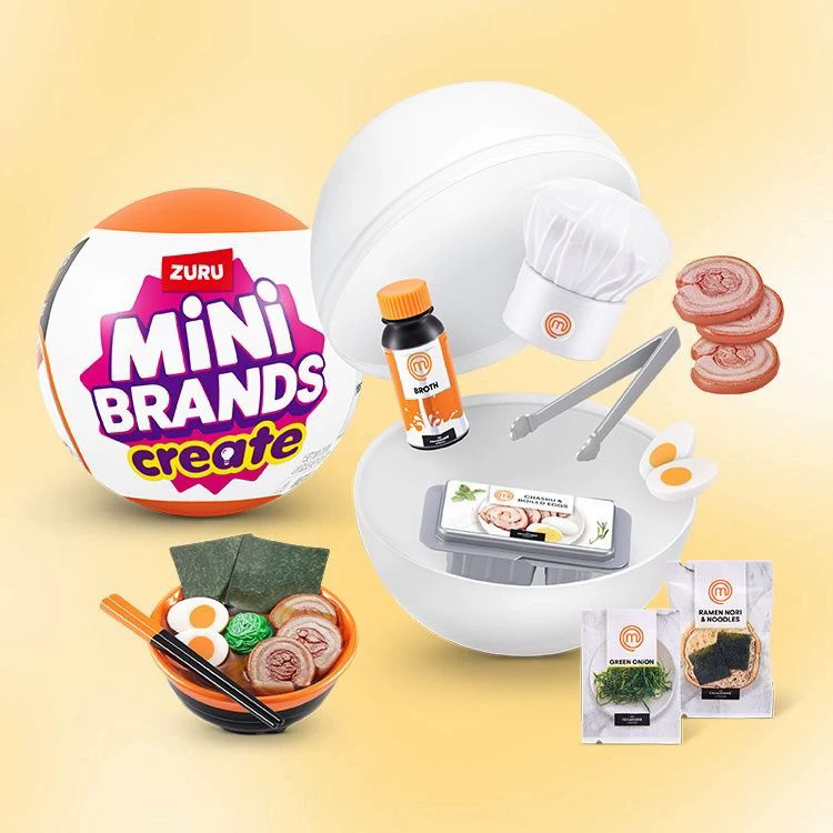 5x Bola Surpresa Mini Brands S - Model Kit Brand avaliação e preço