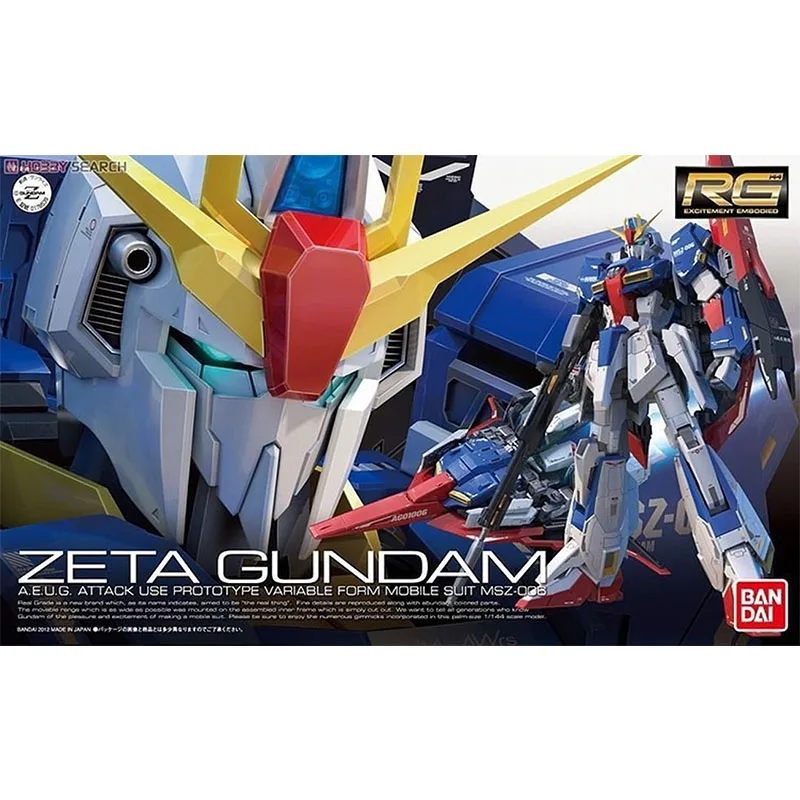 Bandai gundam modelo kit anime - Model Kit Zeta Gundam avaliação e preço