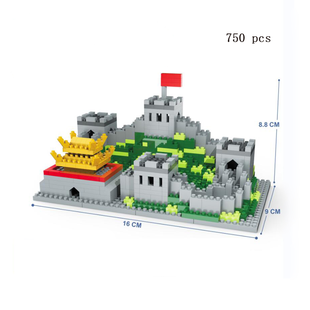Grande parede blocos de constr - Model Kit Wall E avaliação e preço