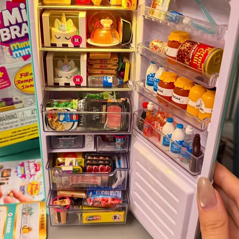Mini Brands Fill The Fridge Pl - Model Kit Brand avaliação e preço