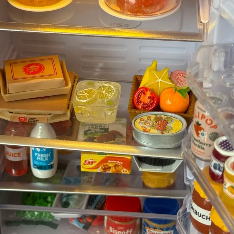 Mini Brands Fill The Fridge Pl - Model Kit Brand avaliação e preço