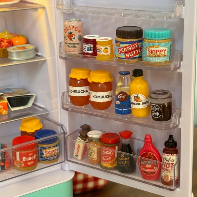 Mini Brands Fill The Fridge Pl - Model Kit Brand avaliação e preço