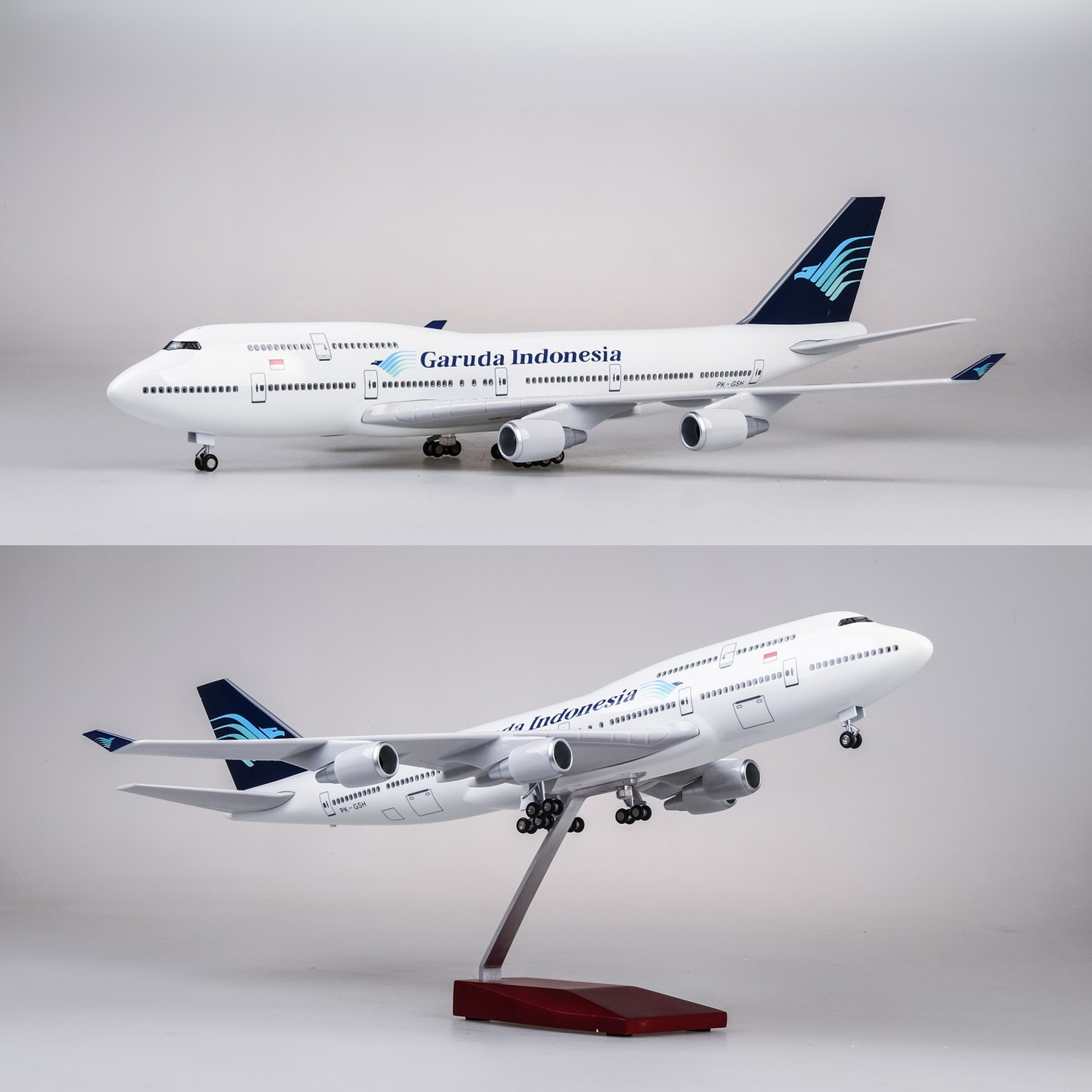 Modelo de Avião Garuda Indones - Model Kit Indonesia avaliação e preço
