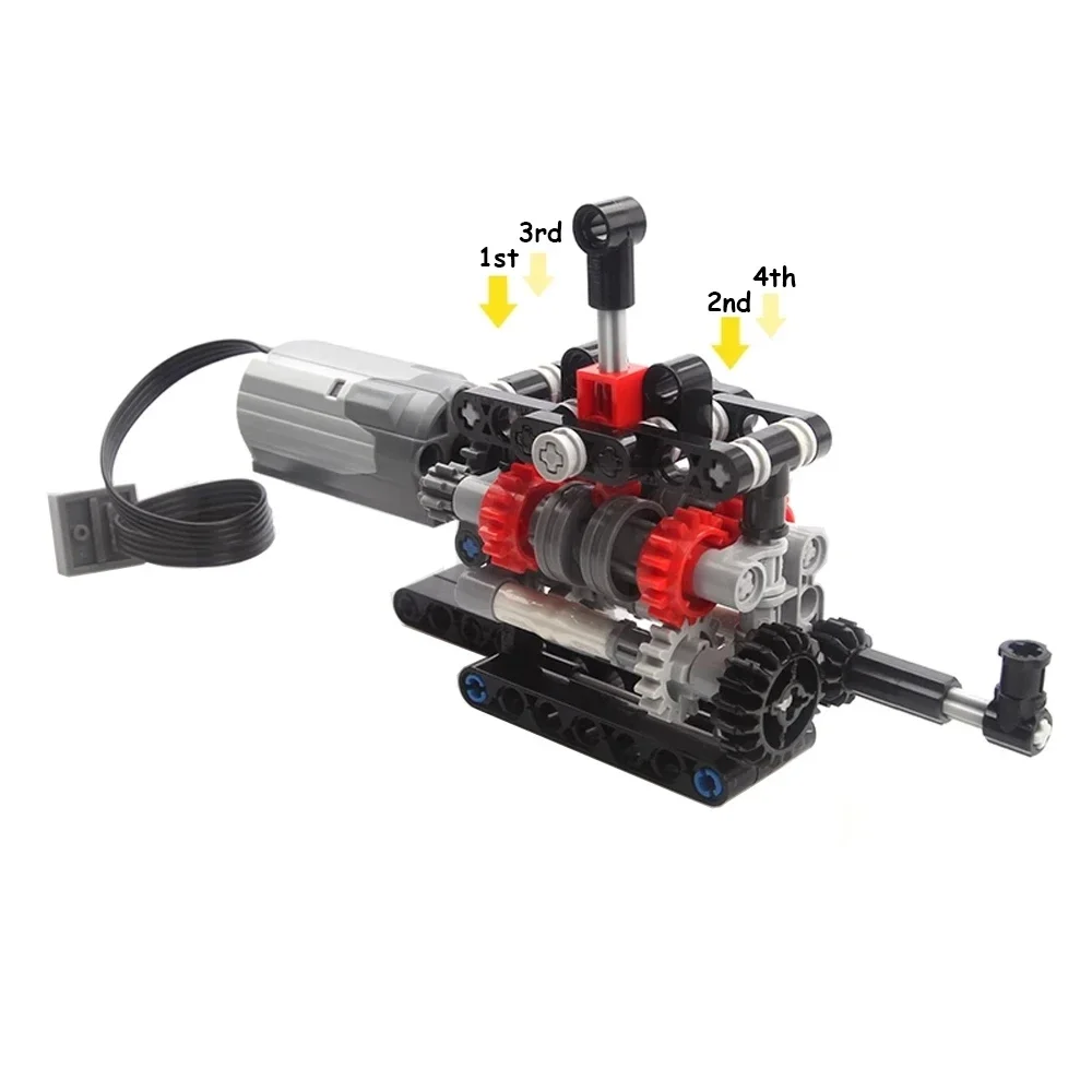 MOC-High-tech 4 Velocidades Ki - Model Kit Motor avaliação e preço