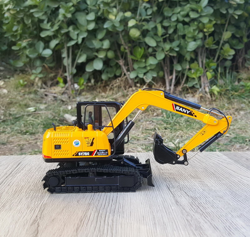 1:35 sany SY75C-9 escavadeira  - Model Kit Excavator avaliação e preço