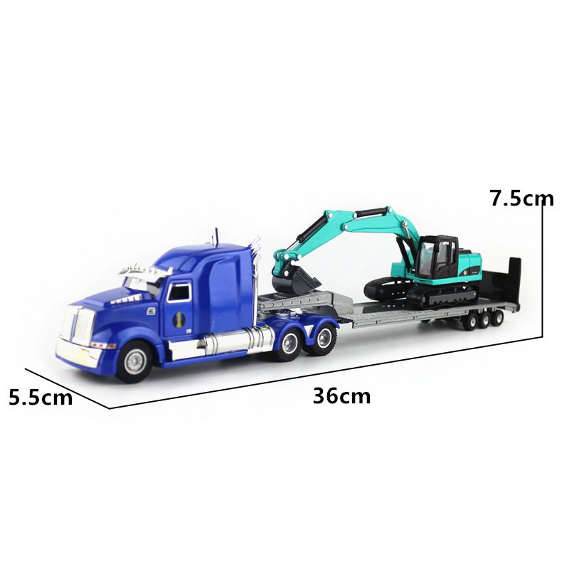 Modelo de transporte do reboqu - Model Kit Excavator avaliação e preço