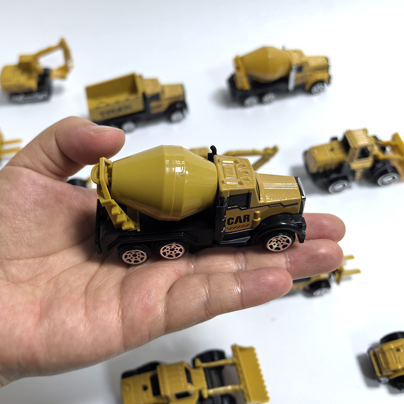 6 pçs/set liga guindaste camin - Model Kit Excavator avaliação e preço