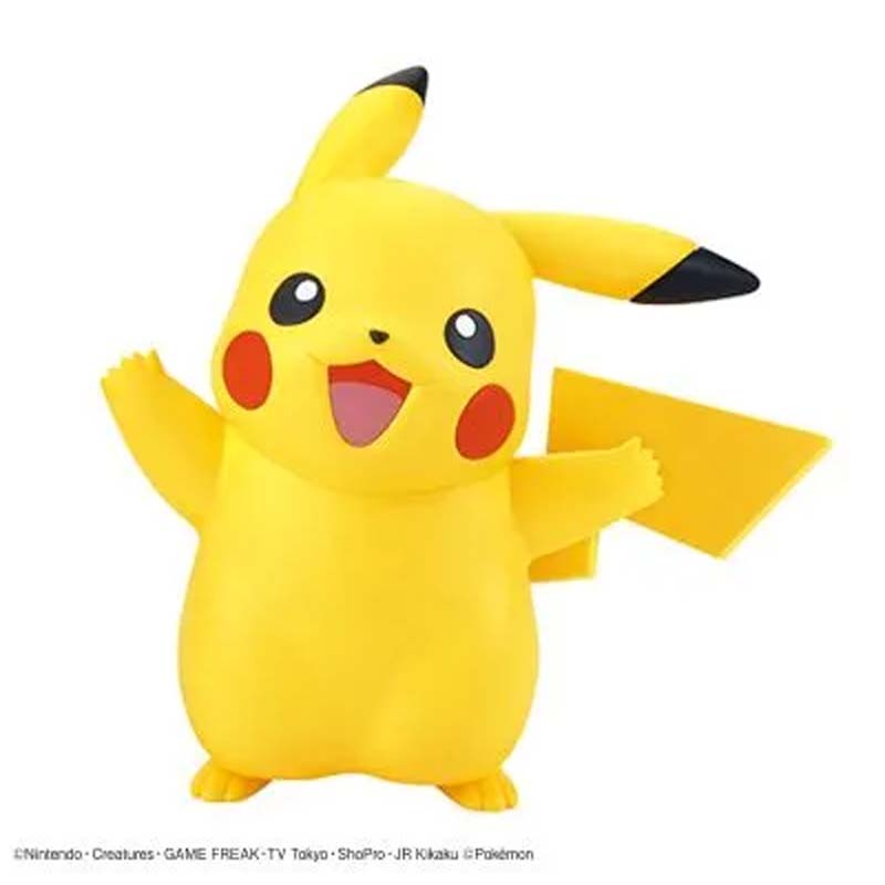 Bandai Original Pokemon Plamo  - Model Kit Quick Pikachu avaliação e preço