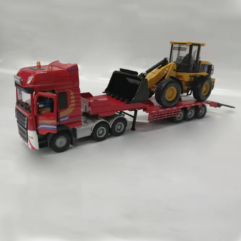 Requintado Flattrailer engenha - Model Kit Excavator avaliação e preço