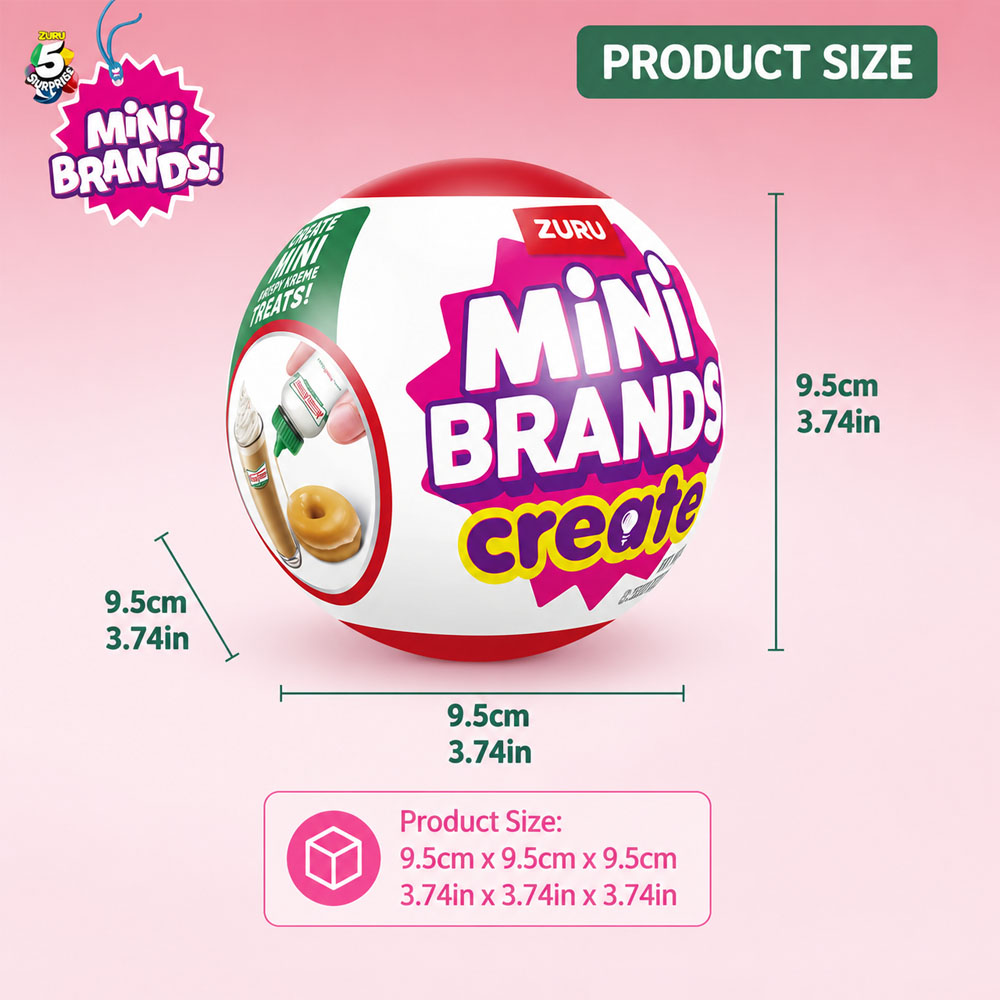 Zuru mini marcas krispy kreme  - Model Kit Brand avaliação e preço