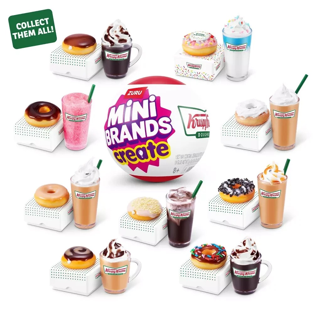 Zuru mini marcas krispy kreme  - Model Kit Brand avaliação e preço