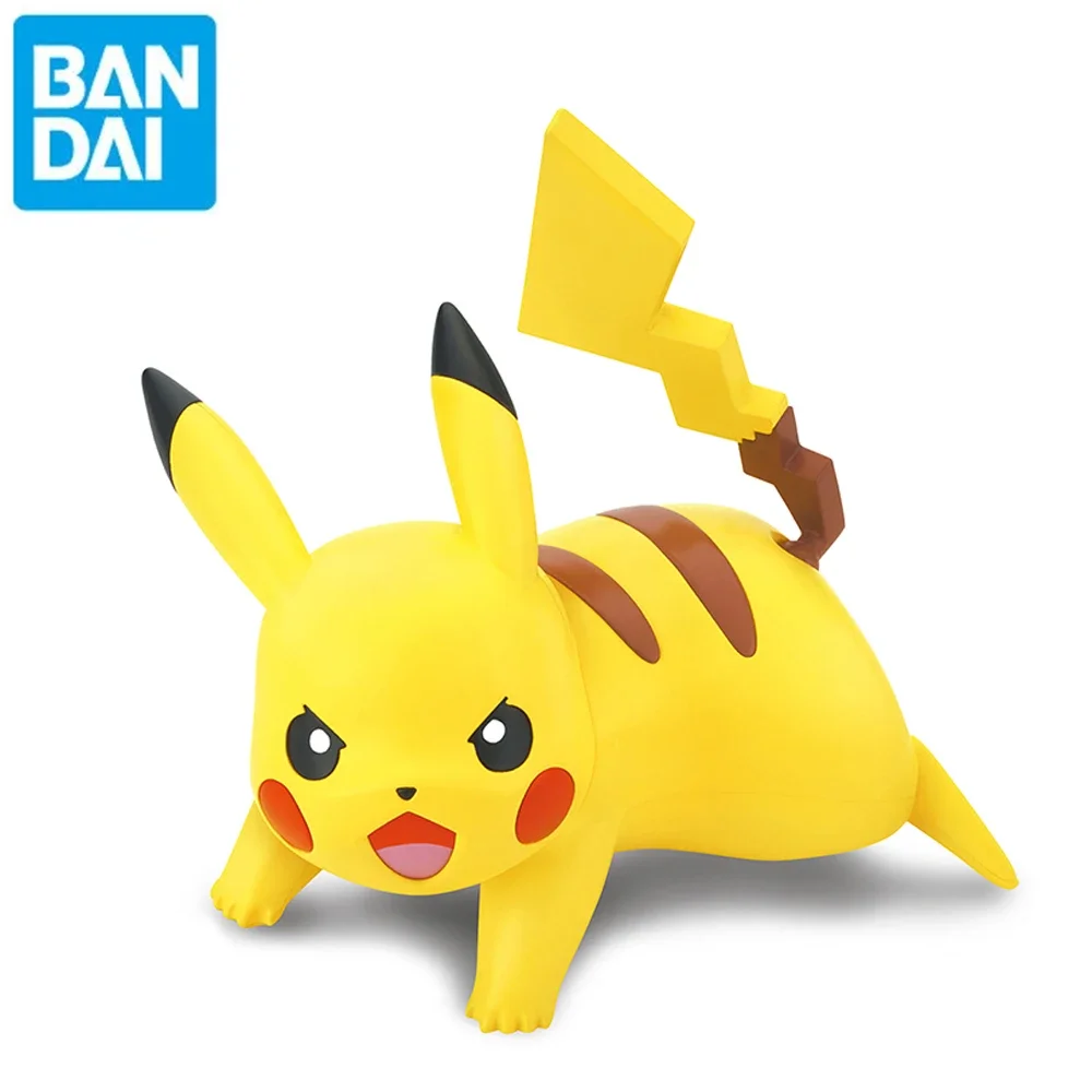 Original bandai pokemon figura - Model Kit Quick Pikachu avaliação e preço